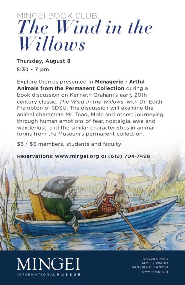 Mingei International Book Discussion - Wind in the Willows